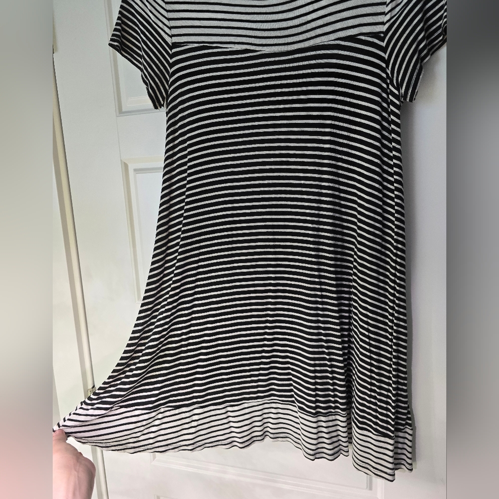 Striped Mini Dress - Picture 2 of 5